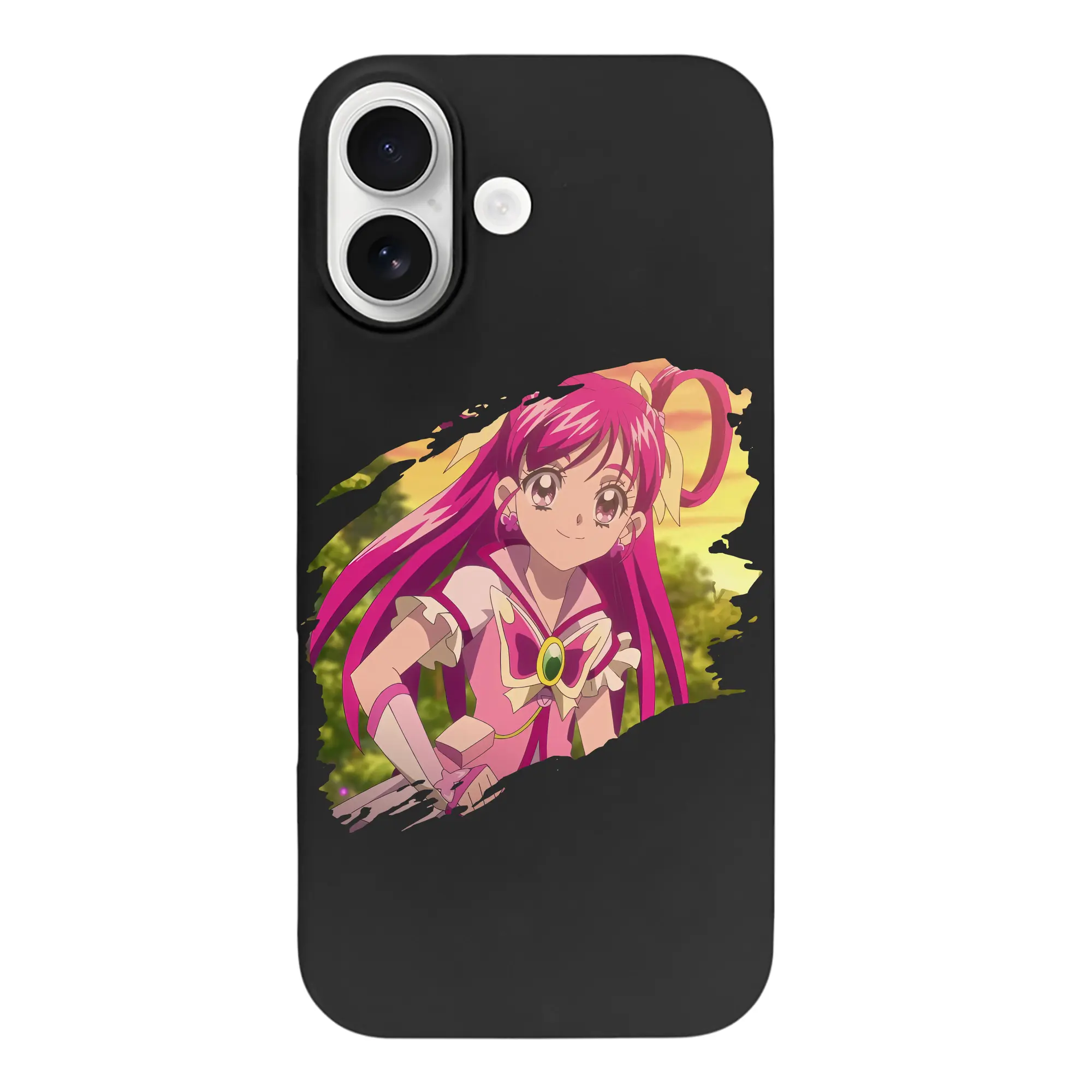 プリキュア グッズ,夢原のぞみ - iPhone 17 シリーズ シリコンケース 薄型 耐衝撃 指紋防止 ソフトタッチカバー 精密フィット 傷防止 保護ケース iPhone 17/17 Air/17 Pro/17 Pro Max 対応